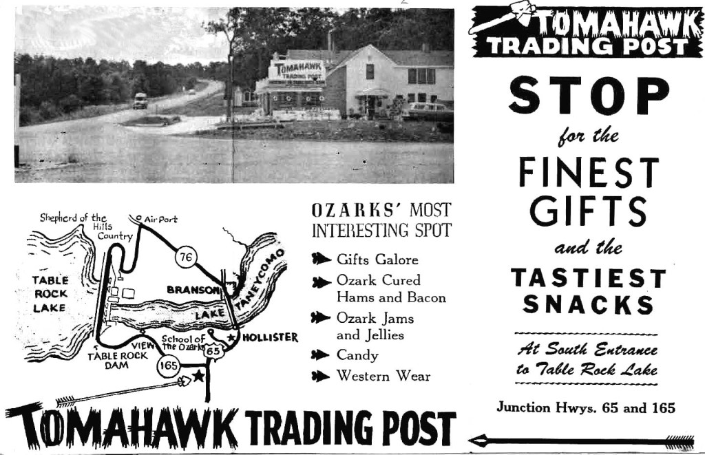 Tomahawk Trading Post Brochure